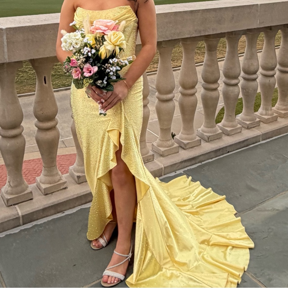 Yellow Prom Dress